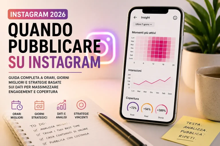 Guida su quando pubblicare su Instagram: orari migliori e frequenza di pubblicazione per aumentare la reach
