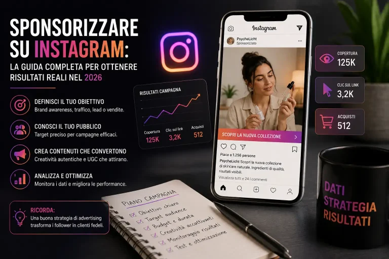 Guida a come sponsorizzare su Instagram: strategie e configurazione delle campagne pubblicitarie per aumentare le conversioni
